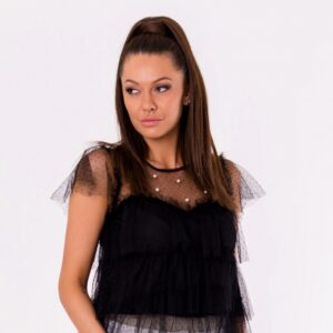 BLUZKA -CZARNY 48025-1